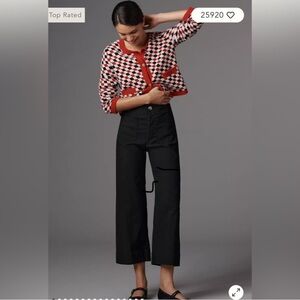 Maeve The Colette Magic Fabric Crop Wide-Leg Pants, 25